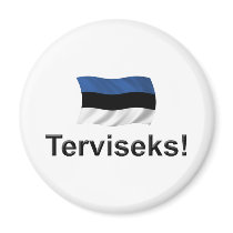 Estonia Terviseks! Magnet