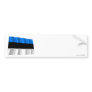 Estonia Waving Flag Bumper Sticker