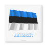 Estonia Waving Flag with Name
