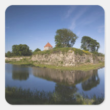 Estonia, Western Estonia Islands, Saaremaa 2 Square Sticker