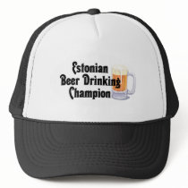 Estonian Beer Drinking Champion Mesh Hat