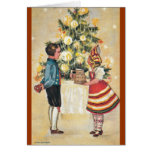 Estonian Boy + Girl Christmas Card cards