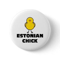 Estonian Chick Button
