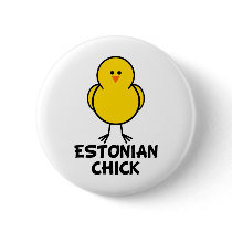 Estonian Chick Button