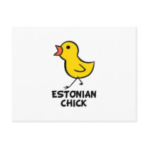 Estonian Chick Post Cards