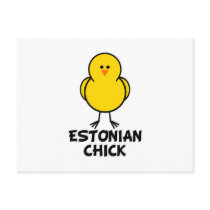 Estonian Chick Postcards