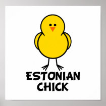 Estonian Chick Poster