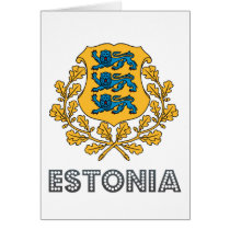 Estonian Emblem Cards