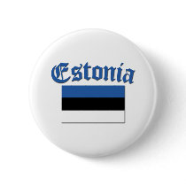 Estonian Flag Buttons