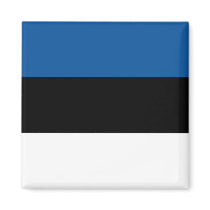 Estonian Flag Fridge Magnets