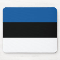 Estonian Flag Mouse Mat