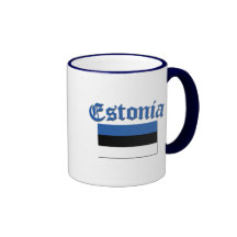 Estonian Flag Mugs