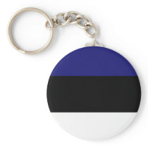 Estonian Flag T-shirts and Gifts Key Chains