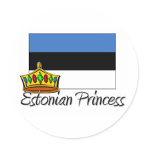 Estonian Princess Stickers