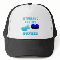 Estonians are my Homies Mesh Hats