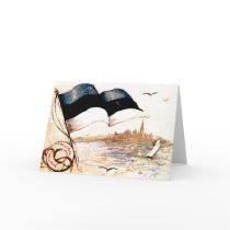Estonia's 1st National Postcard - Blank