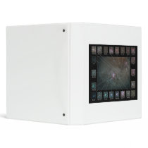 Eta Carina Nebula Wide Field Detailed View Chart 3 Ring Binders