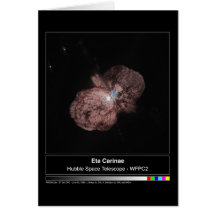 Eta Carinae Hubble Telescope Photo Cards