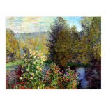 Étang de jardin par la carte postale de Monet