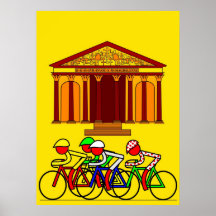 Étape 21 - Ils passent par L'église de la Madelein Poster