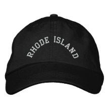 État d'Île de Rhode brodé Casquette De Baseball
