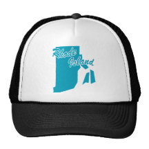 État Île de Rhode Casquettes De Camionneur