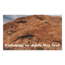 Etched by Time; Customizable Rectangle Sticker