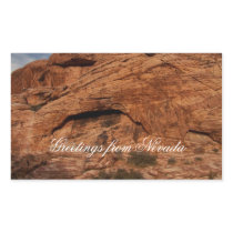 Etched by Time; Nevada Souvenir Sticker