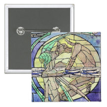 Été par Margaret Macdonald Badge Avec Épingle