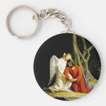ETERNAL FAITH & LOVE JESUS KEYCHAIN