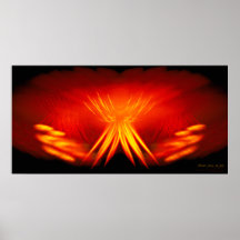 'Eternal Forces: the Fire' Canvas Fine Art Print