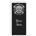 Eternal Life Begins at Death rack cards