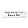 Eternal Life Bumper Sticker