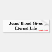 Eternal Life Bumper Sticker