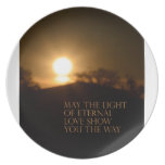 Eternal Light Party Plates