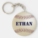 Ethan Baseball Keychain by 369MyName