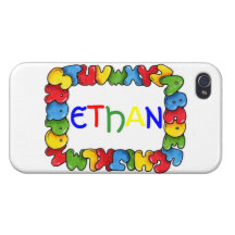 ETHAN name iphone case iPhone 4 Cases