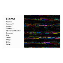 Ethan Text Design I Business/Profile Card Business Card Templates
