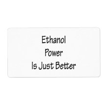Ethanol Power Is Just Better Labels