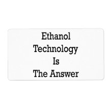 Ethanol Technology Is The Answer Personalised Shipping Labels