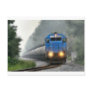Ethanol Train in the Mist Post Card