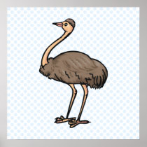 Ethel Emu Print