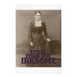 Ethel finds you irksome personalized stationery