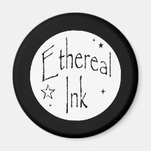 Ethereal Ink Logo Fridge Magnets