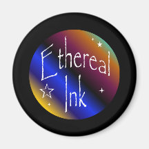 Ethereal Ink Logo Magnet