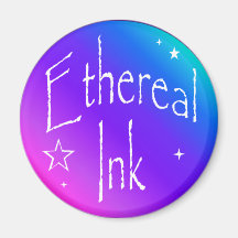 Ethereal Ink Logo Magnets