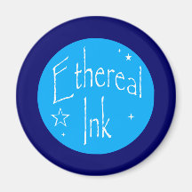 Ethereal Ink Logo Refrigerator Magnet