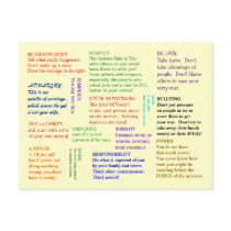 Ethics Crib Sheet for Politicians