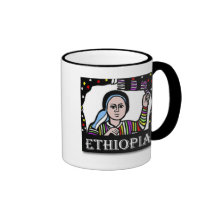 ethiopia art nice drinking mug
