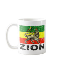 Ethiopia Flag Circa 1840 Rastafari Coffee Mugs